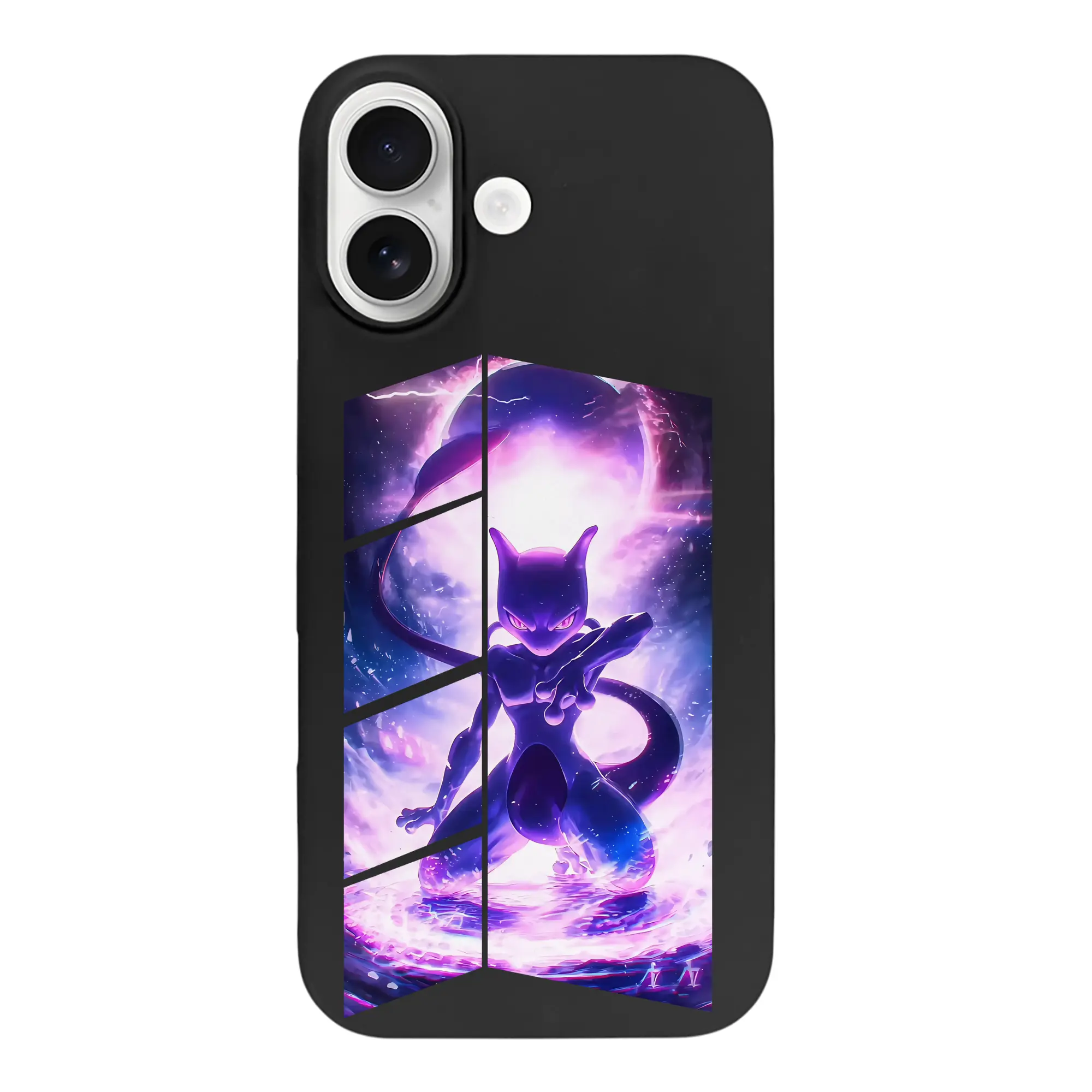 ポケモン グッズ,ミュウツー - iPhone 17 シリーズ シリコンケース 薄型 耐衝撃 指紋防止 ソフトタッチカバー 精密フィット 傷防止 保護ケース iPhone 17/17 Air/17 Pro/17 Pro Max 対応